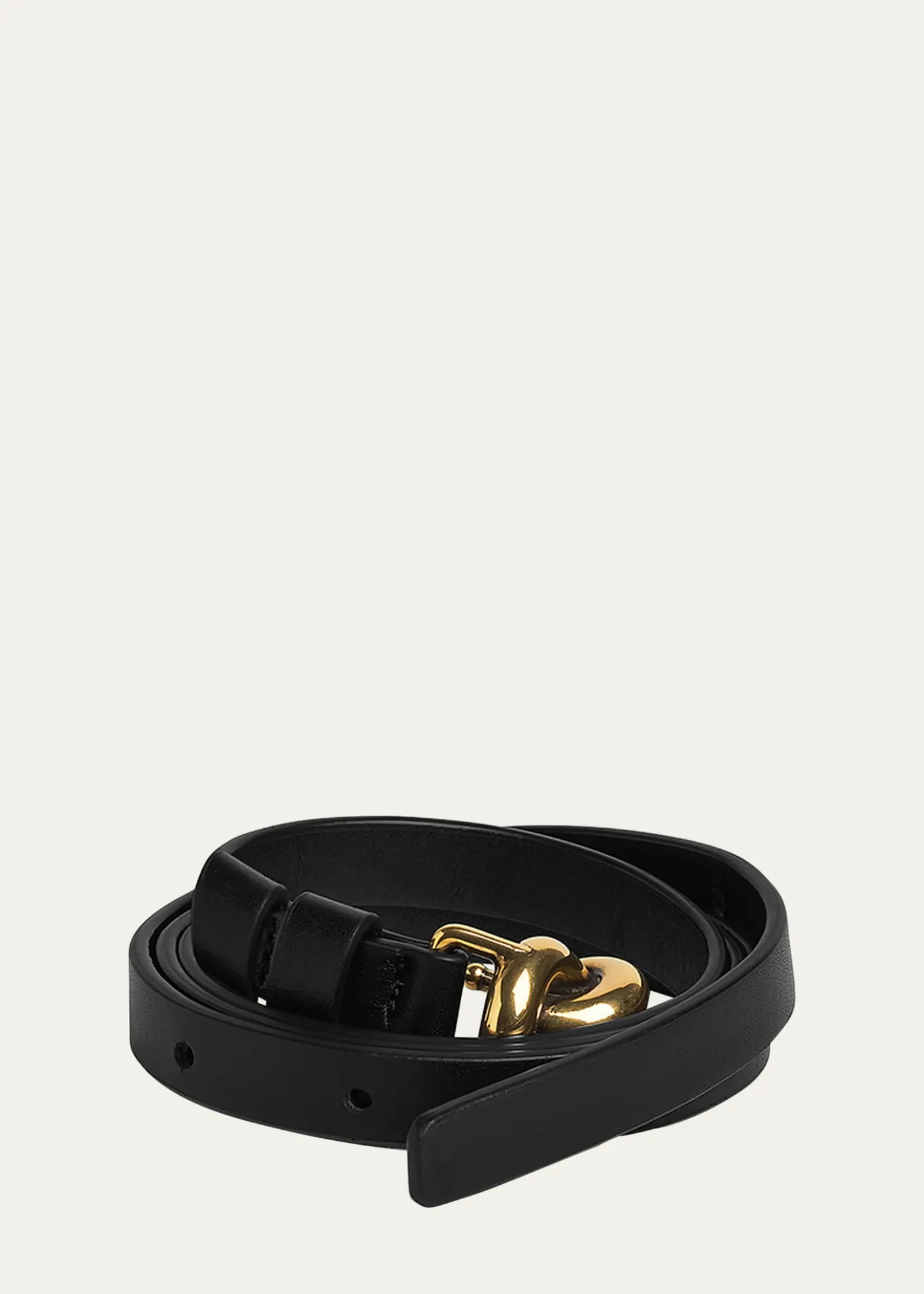 Bottega VenetaKnot Buckle Leather Belt