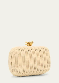 Bottega VenetaKnot Chain Rattan Crossbody Bag
