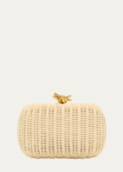 Bottega VenetaKnot Chain Rattan Crossbody Bag