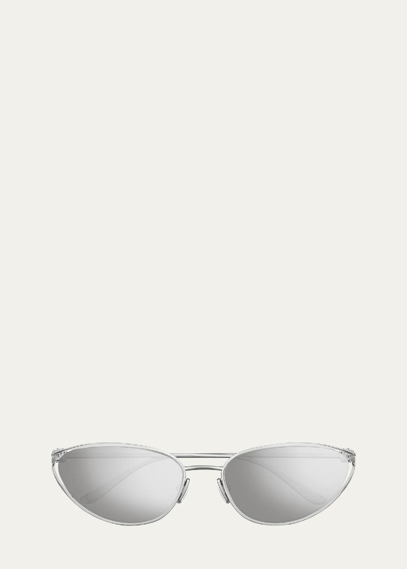 Bottega VenetaKnot Metal Cat-Eye Sunglasses