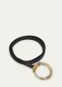 Bottega VenetaKnot Ring Leather Belt