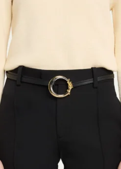 Bottega VenetaKnot Ring Leather Belt