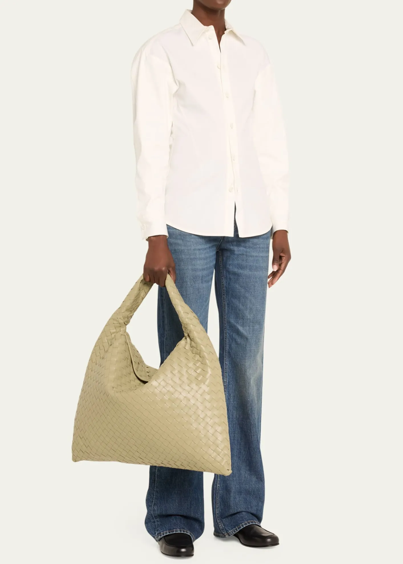 Bottega VenetaLarge Hop Shoulder Bag