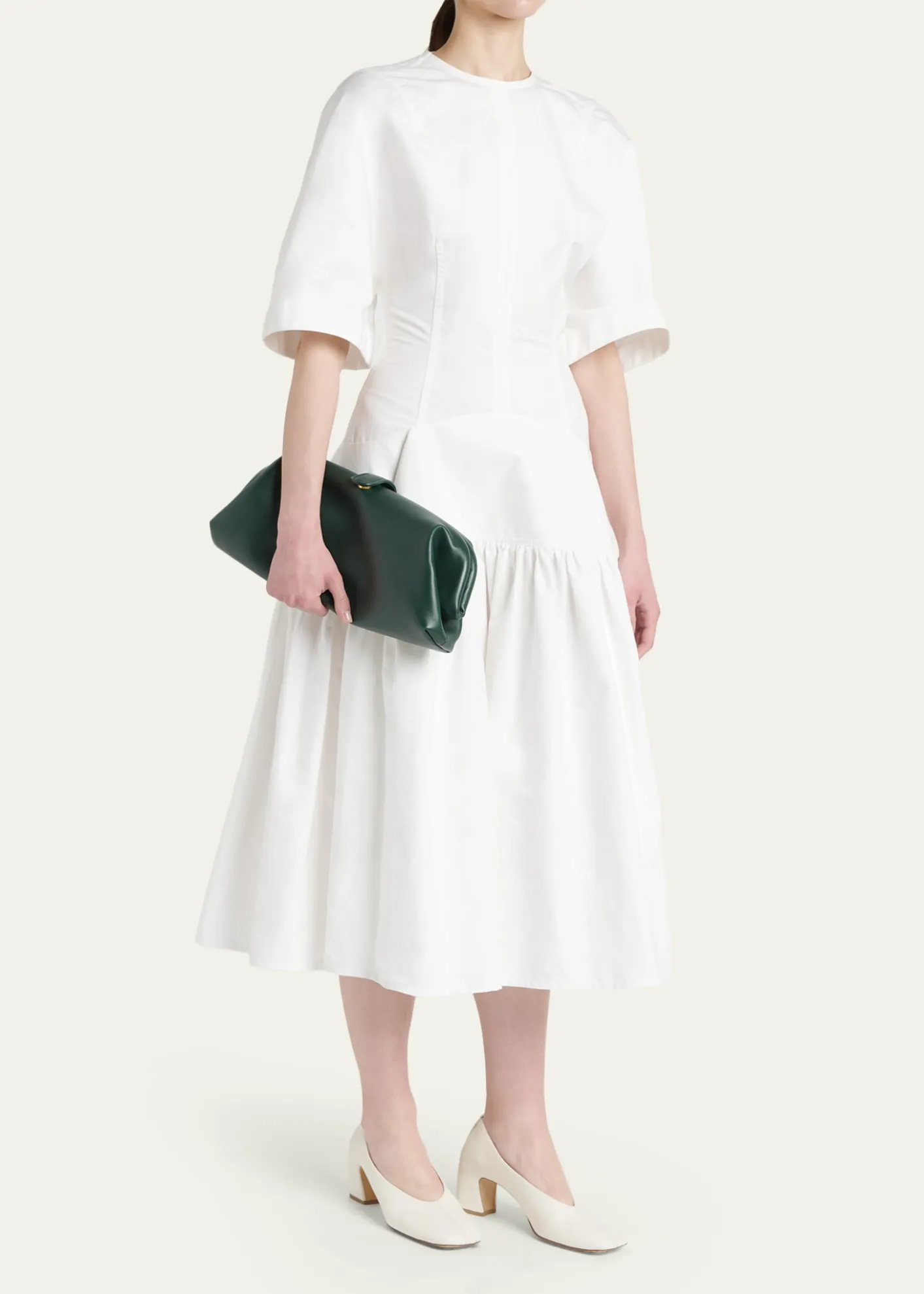 Bottega VenetaLauren 1979 Leather Clutch Bag