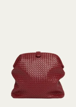 Bottega VenetaLauren 1980 Leather Clutch Pouch Bag