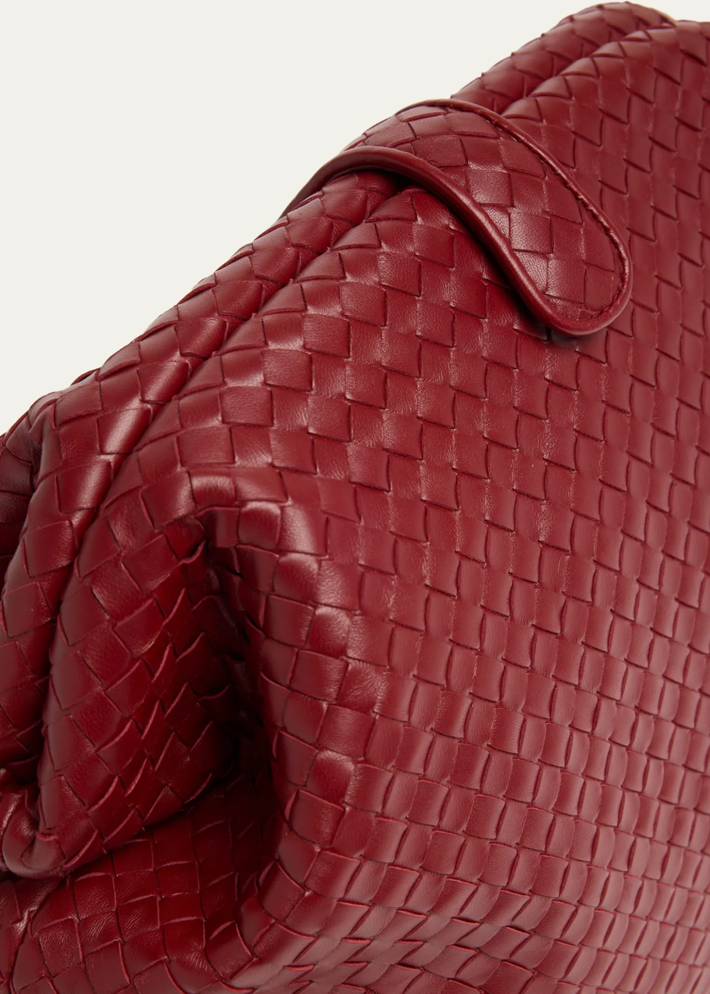 Bottega VenetaLauren 1980 Leather Clutch Pouch Bag