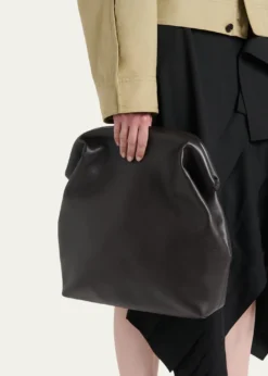 Bottega VenetaLauren 1980 Leather Clutch Pouch Bag