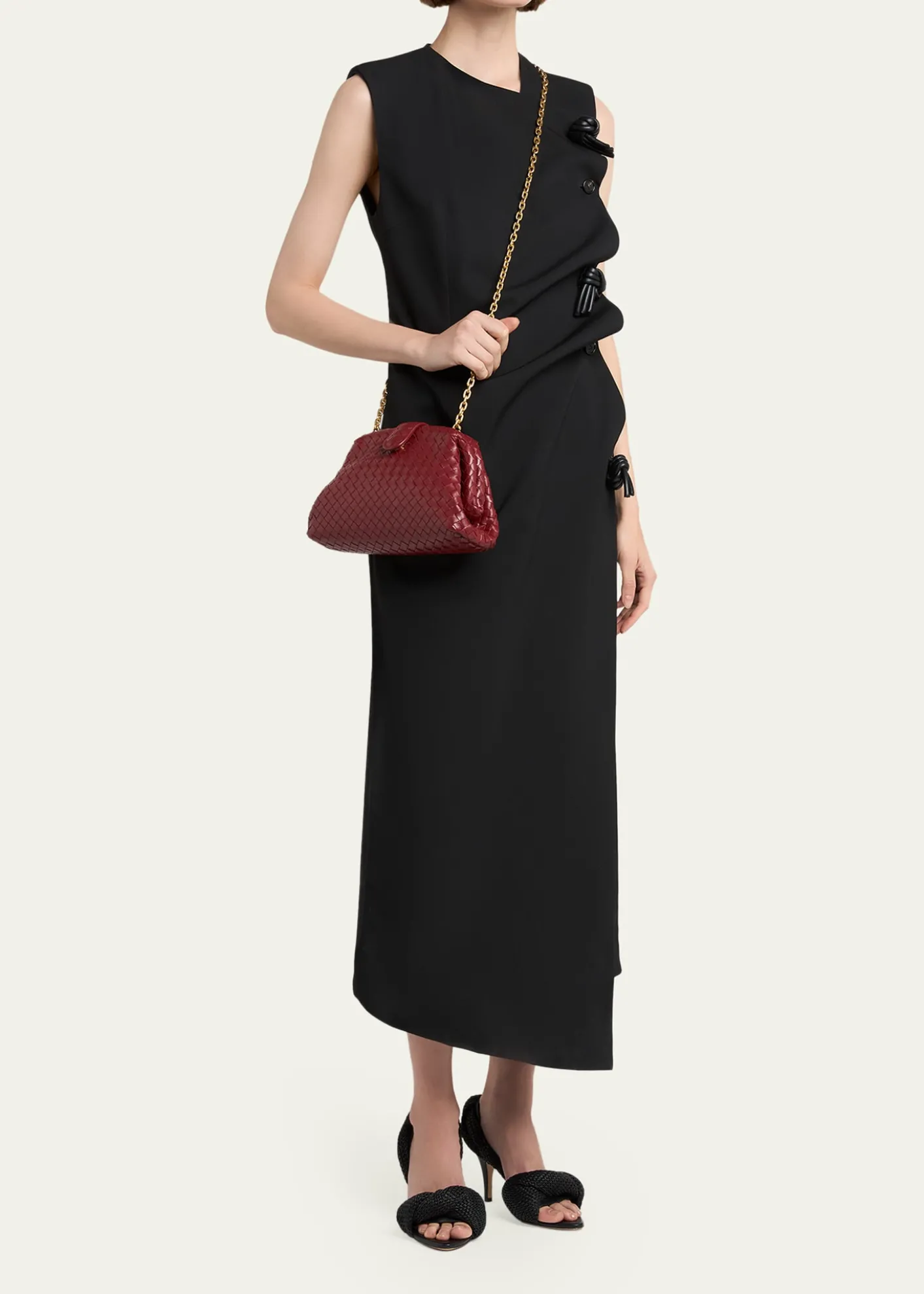 Bottega VenetaLauren 1980 Leather Clutch Bag