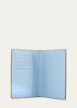 Bottega VenetaLeather Passport Case