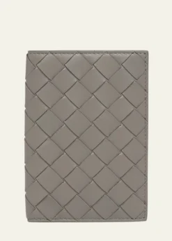 Bottega VenetaLeather Passport Case