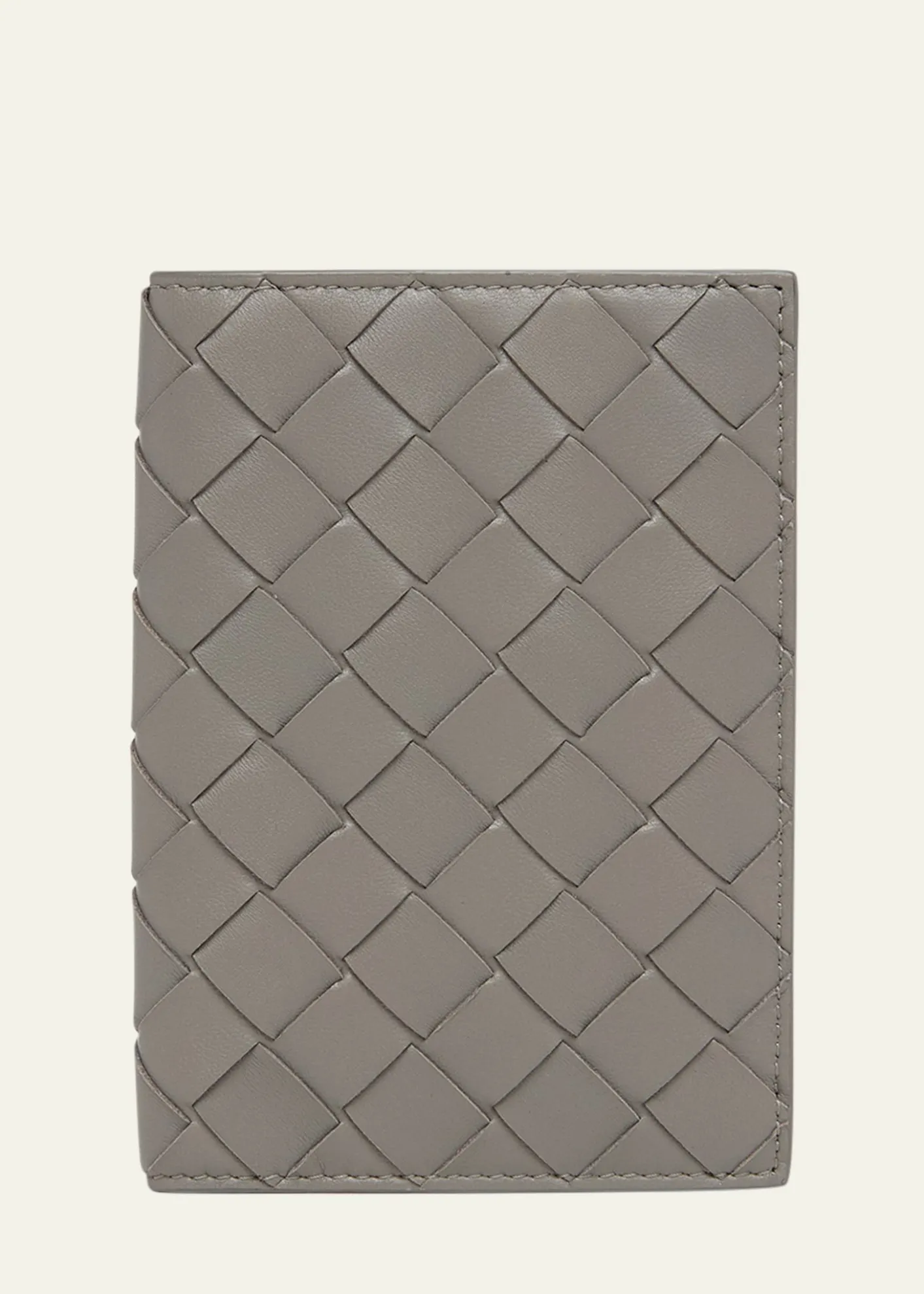Bottega VenetaLeather Passport Case