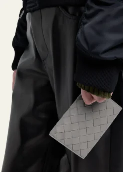 Bottega VenetaLeather Passport Case