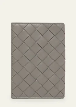 Bottega VenetaLeather Passport Case