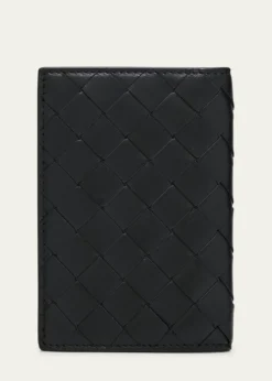 Bottega VenetaLeather Passport Case