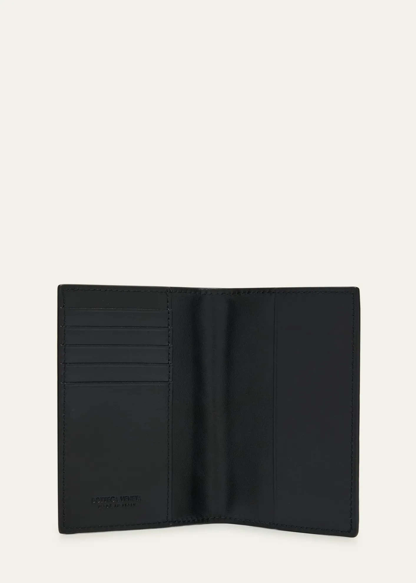 Bottega VenetaLeather Passport Case