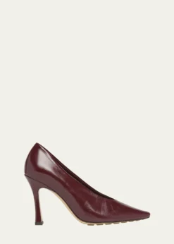 Bottega VenetaLeather Stiletto Sporty Pumps
