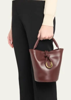 Bottega VenetaLiberta Mini Leather Bucket Bag