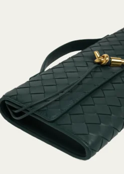 Bottega VenetaLong Andiamo Clutch Bag with Handle