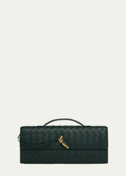 Bottega VenetaLong Andiamo Clutch Bag with Handle
