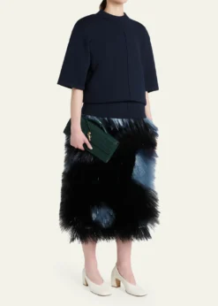 Bottega VenetaLong Andiamo Clutch Bag with Handle