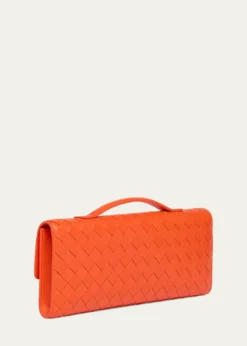 Bottega VenetaLong Andiamo Clutch Bag with Handle