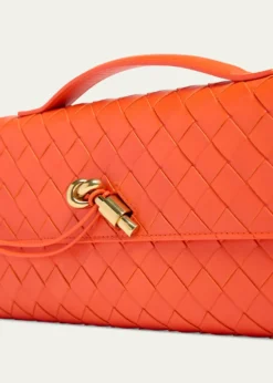 Bottega VenetaLong Andiamo Clutch Bag with Handle