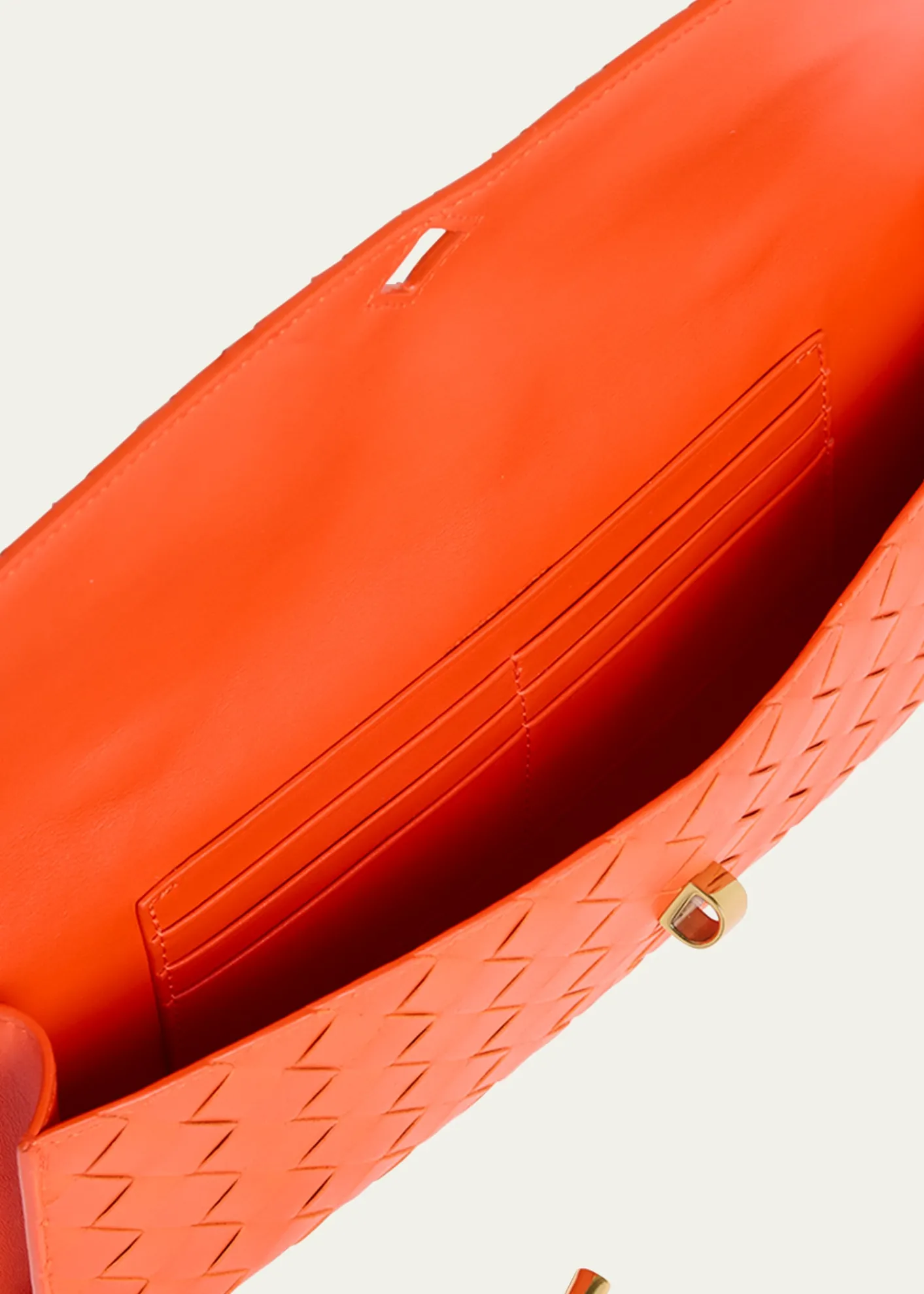 Bottega VenetaLong Andiamo Clutch Bag with Handle