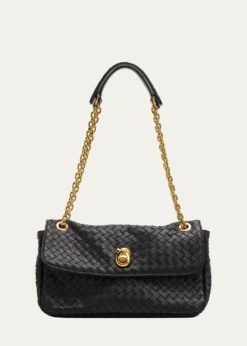 Bottega VenetaMadison Intrecciato Leather Shoulder Bag