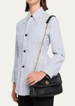 Bottega VenetaMadison Intrecciato Leather Shoulder Bag