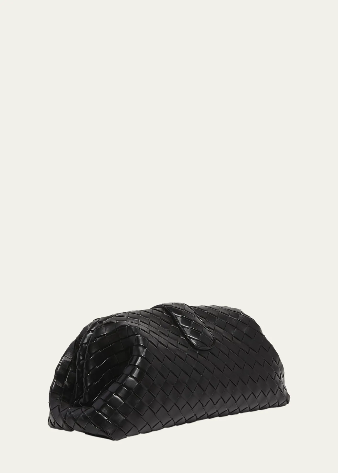 Bottega VenetaMaxi Lauren 1980 Leather Clutch Bag