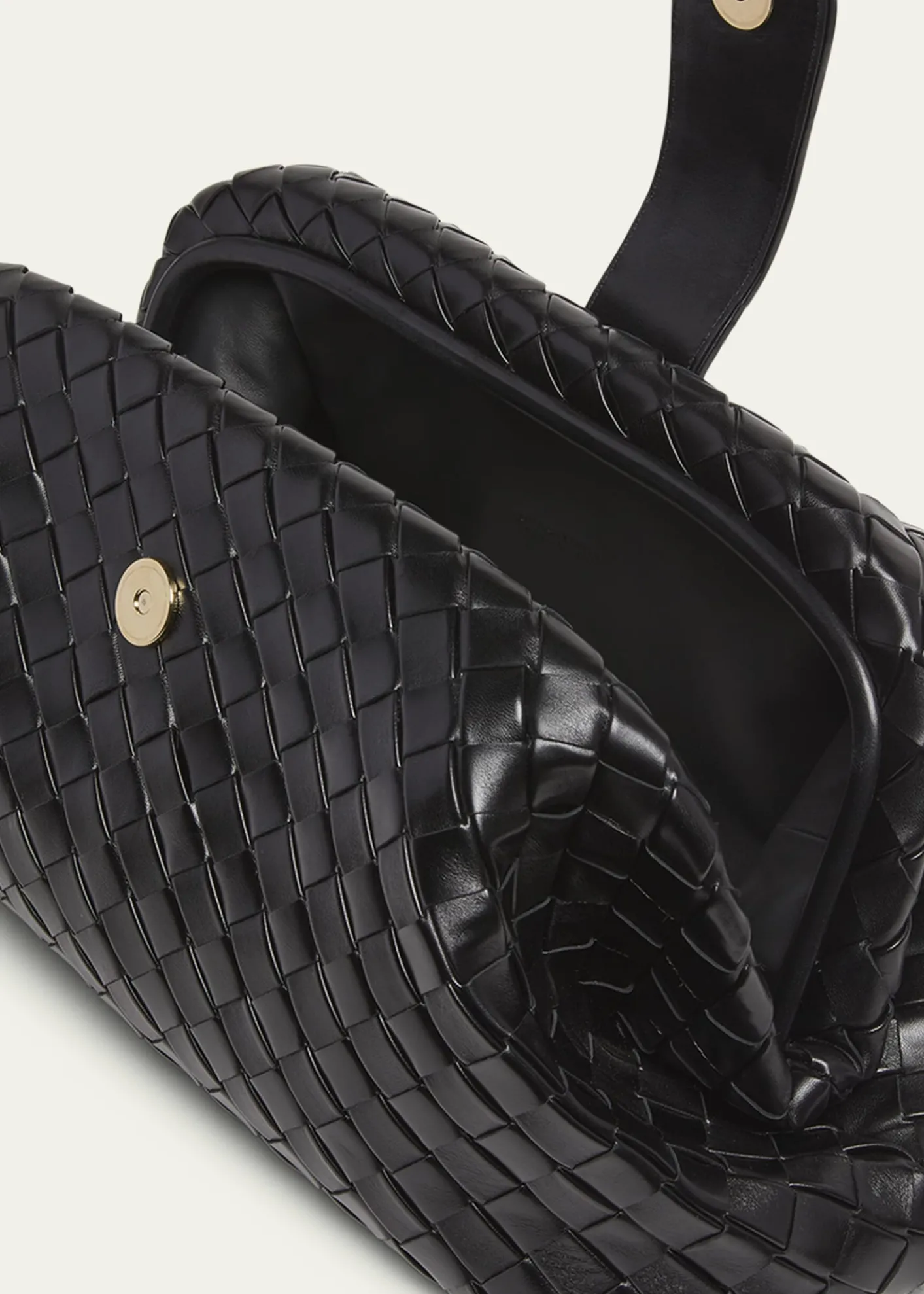 Bottega VenetaMaxi Lauren 1980 Leather Clutch Bag