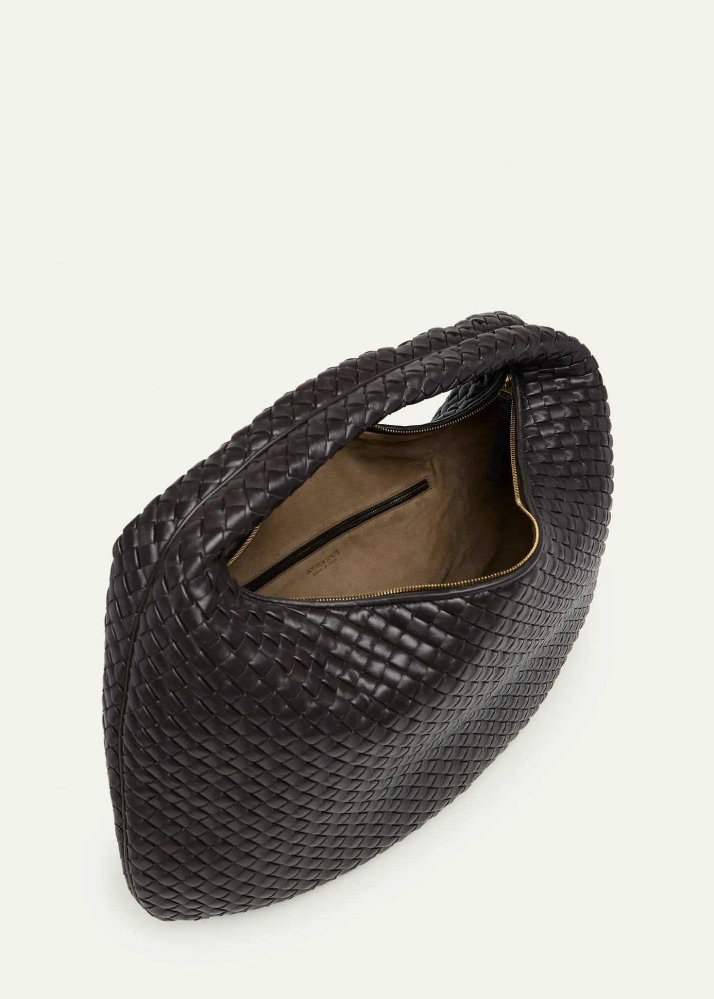 Bottega VenetaMaxi Veneta Leather Shoulder Bag