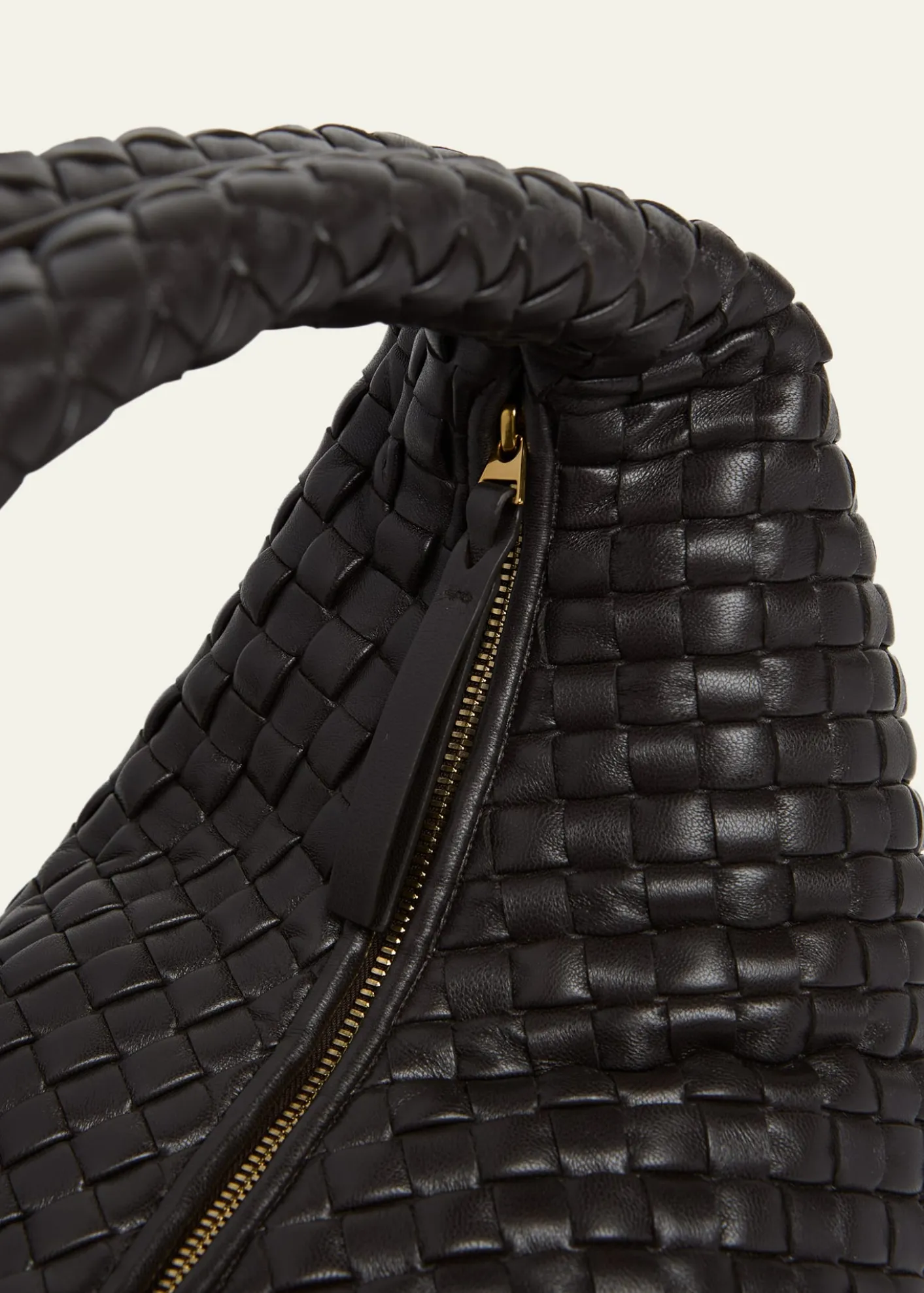 Bottega VenetaMaxi Veneta Leather Shoulder Bag