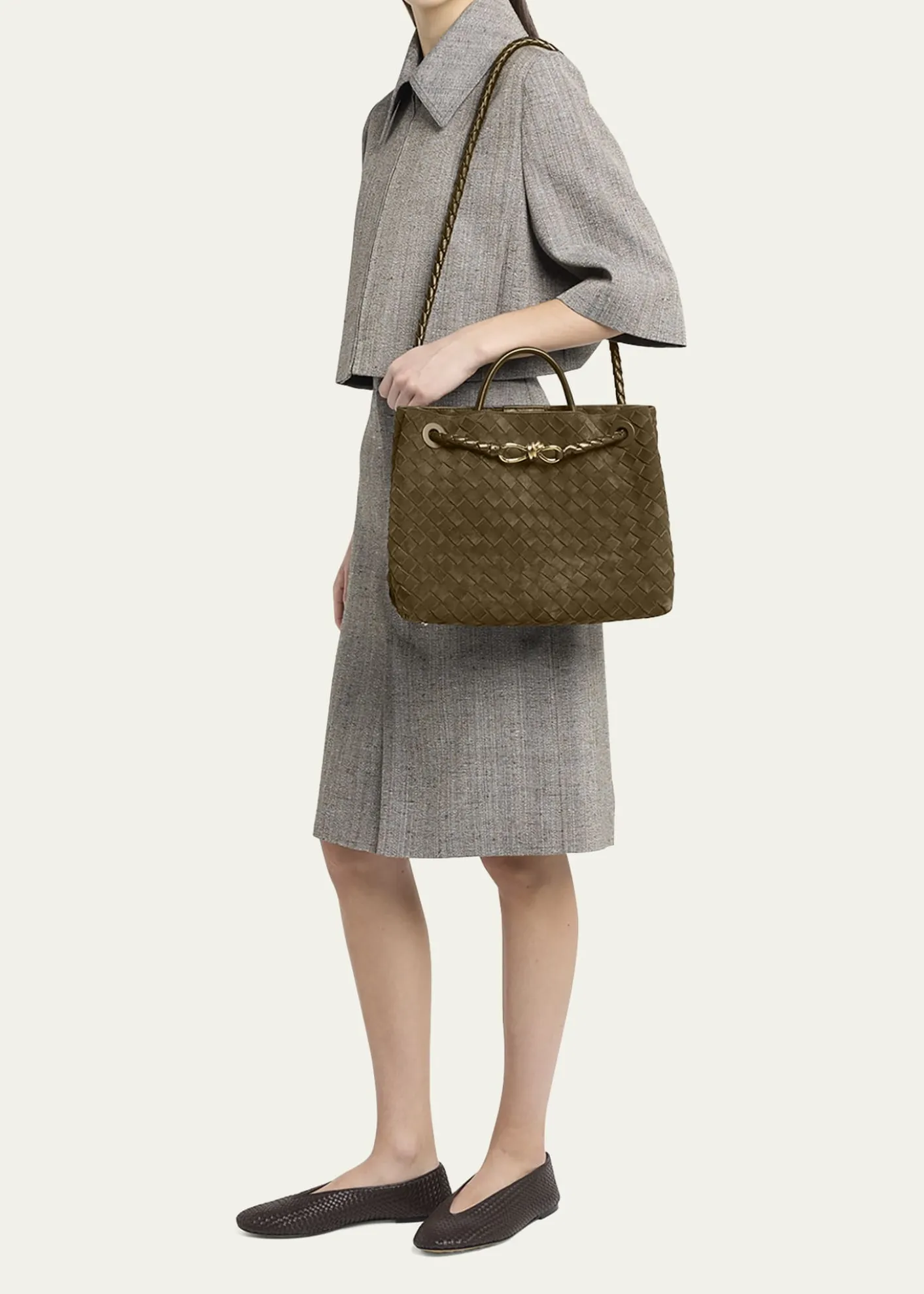Bottega VenetaMedium Andiamo Tote Bag