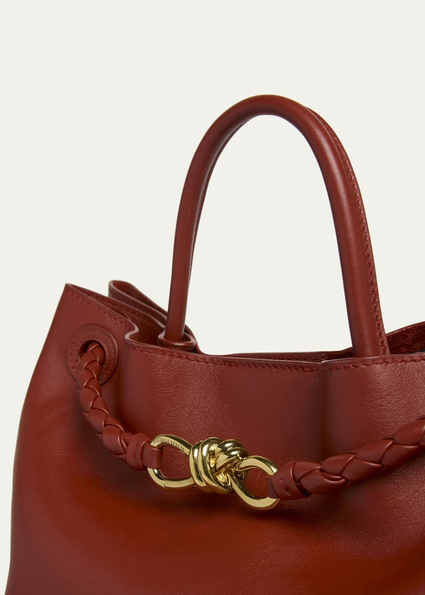 Bottega VenetaMedium Andiamo Leather Shoulder Bag