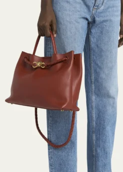 Bottega VenetaMedium Andiamo Leather Shoulder Bag