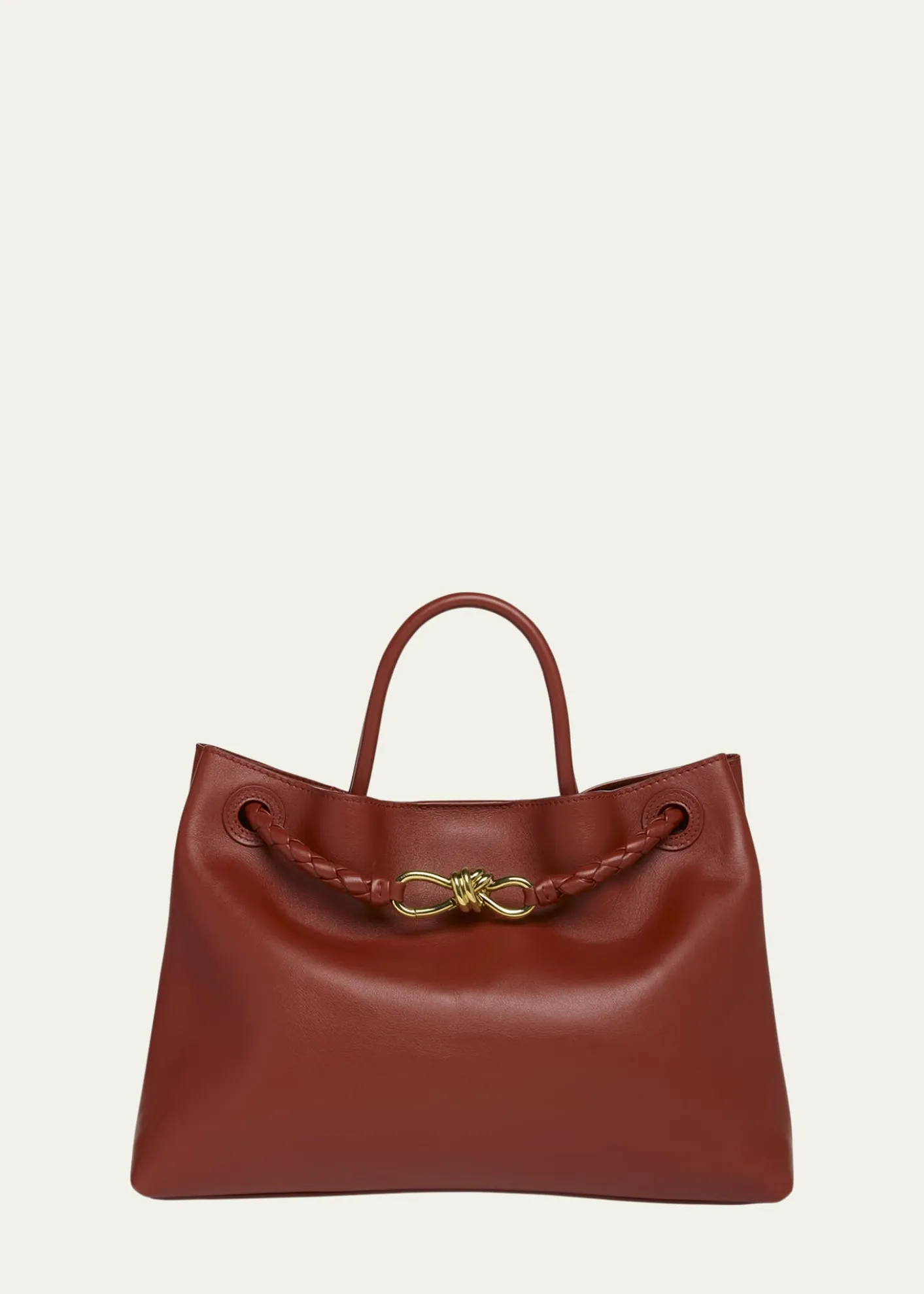 Bottega VenetaMedium Andiamo Leather Shoulder Bag