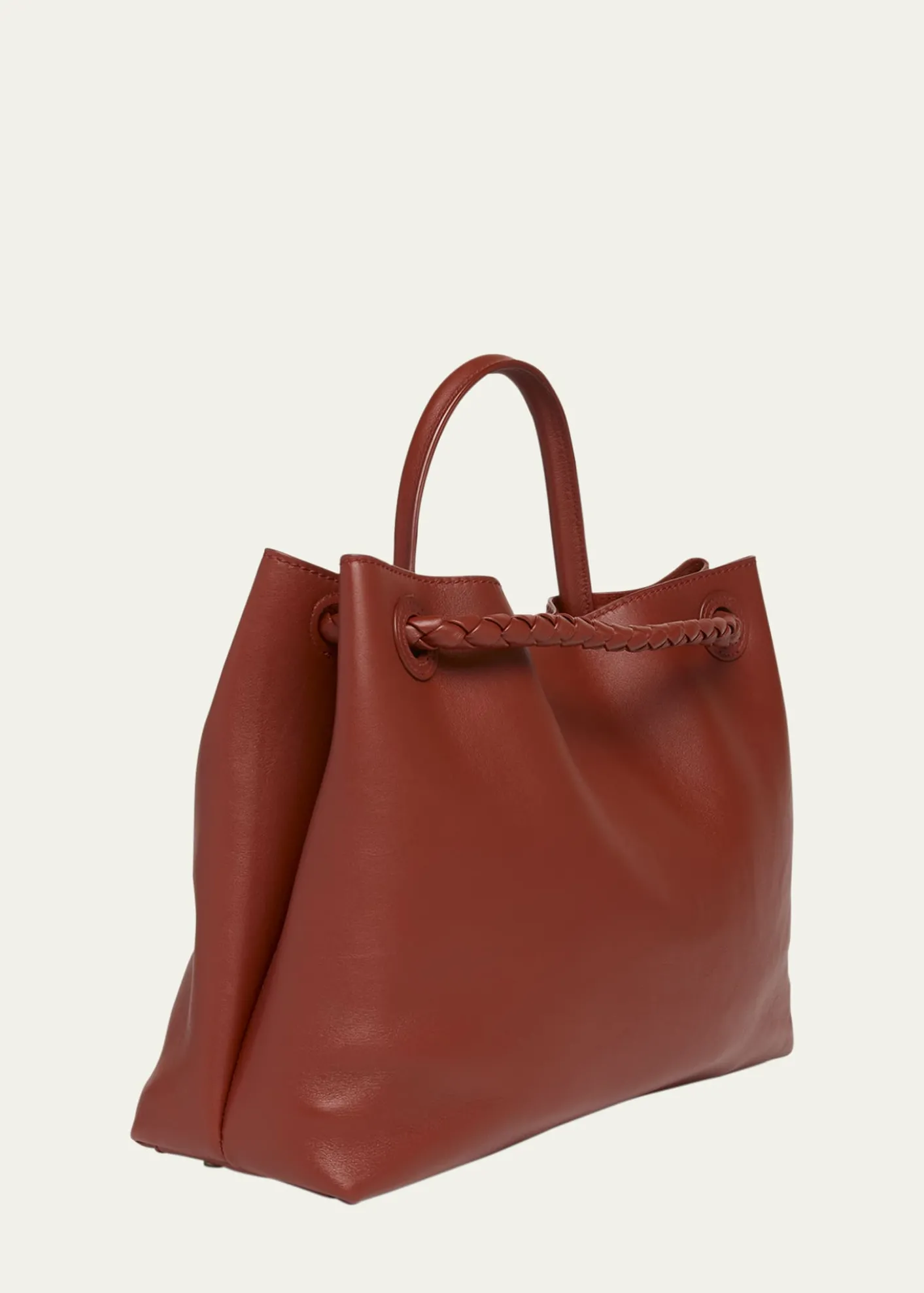 Bottega VenetaMedium Andiamo Leather Shoulder Bag