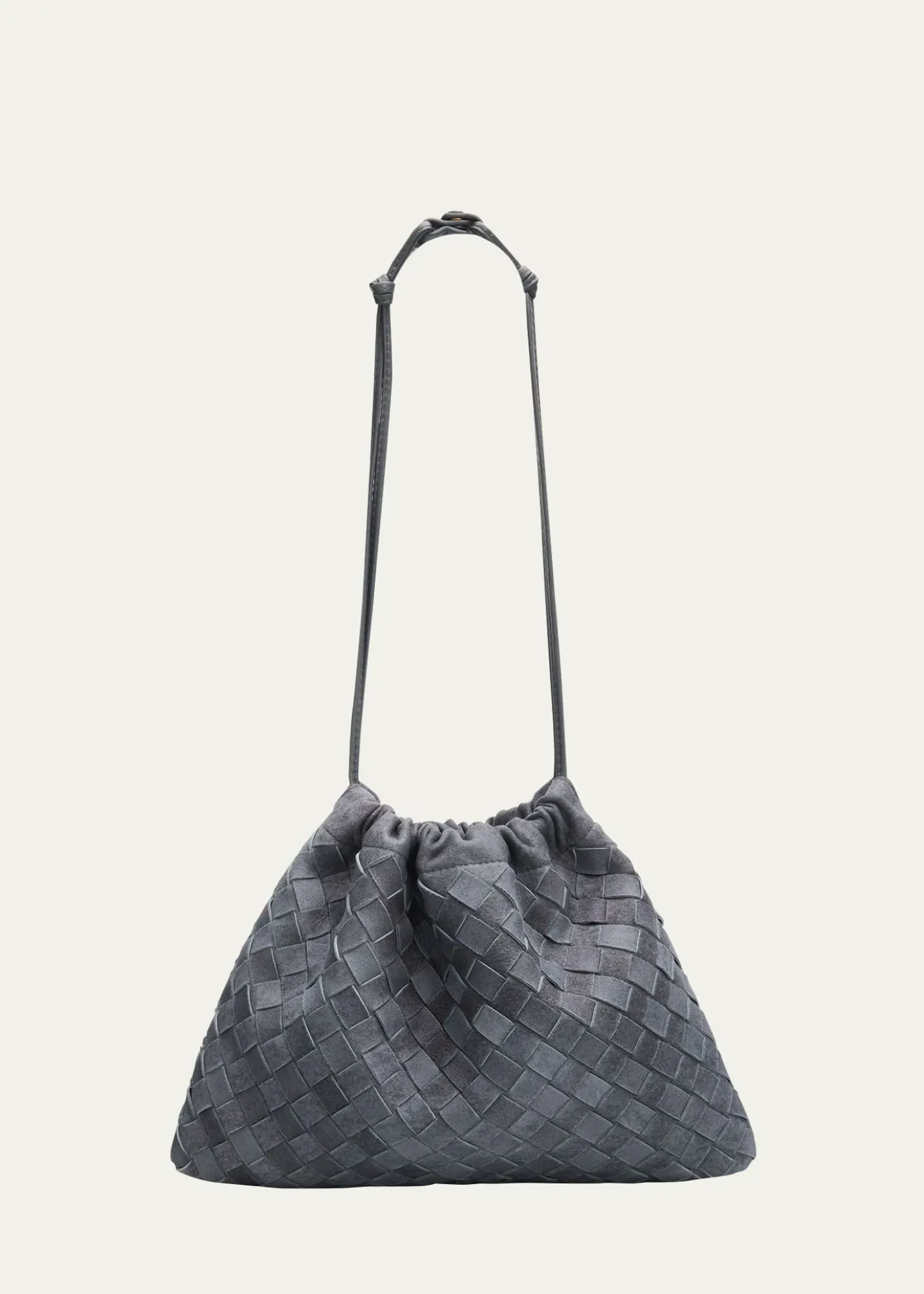 Bottega VenetaMedium Drawstring Suede Dustbag
