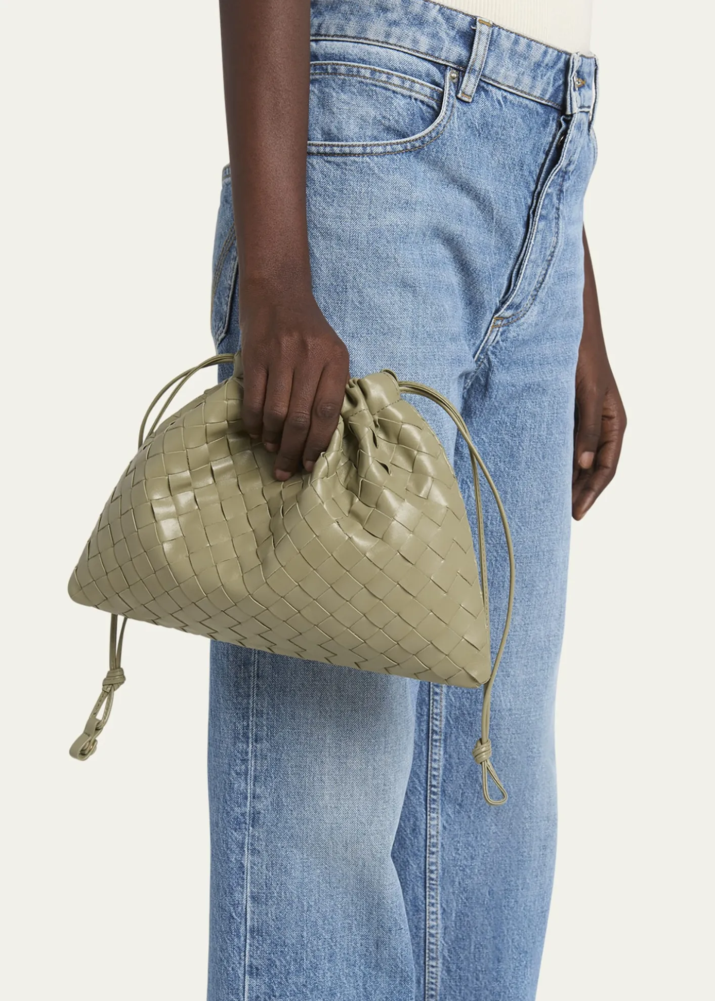Bottega VenetaMedium Leather Pouch Bag