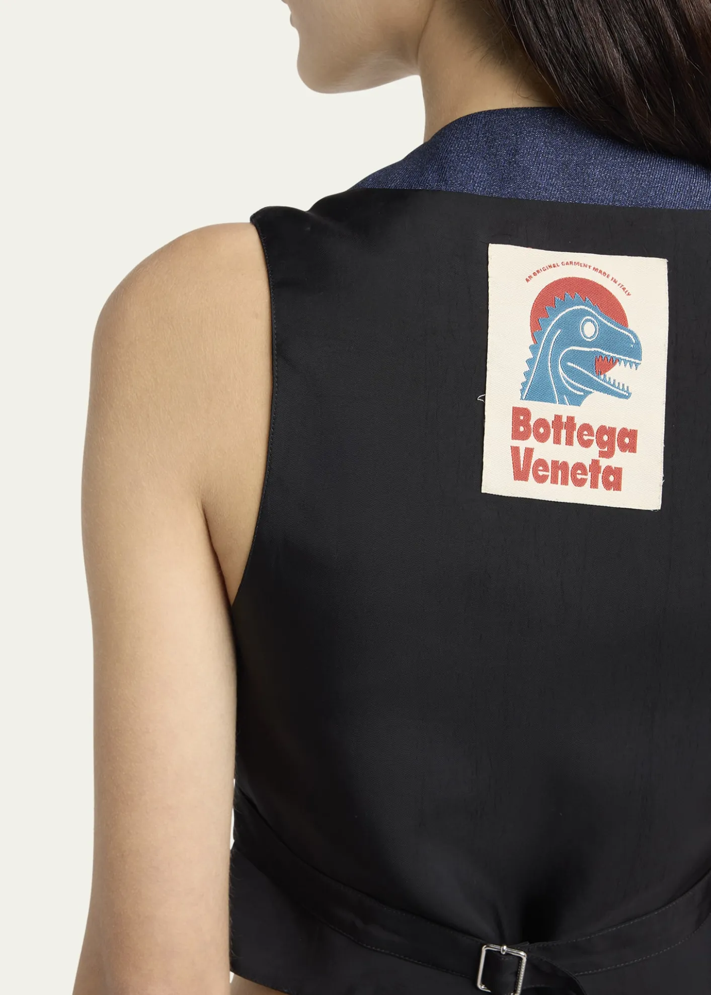 Bottega VenetaMelange Wool Drill Vest