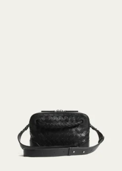 Bottega VenetaMen's Andiamo Intrecciato Leather Messenger Bag