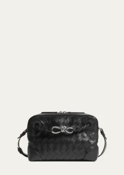 Bottega VenetaMen's Andiamo Intrecciato Leather Messenger Bag