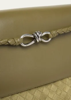 Bottega VenetaMen's Andiamo Intrecciato Suede and Leather Messenger Bag