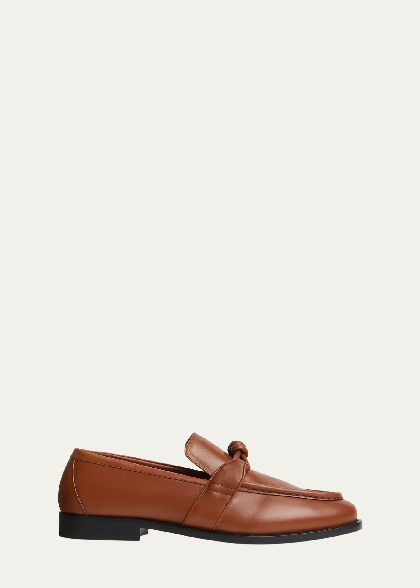 Bottega VenetaMen's Astaire Leather Knot Loafers