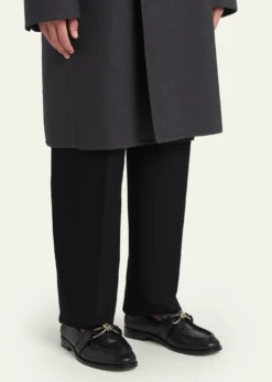 Bottega VenetaMen's Astaire Metallic Knot Napa Loafers