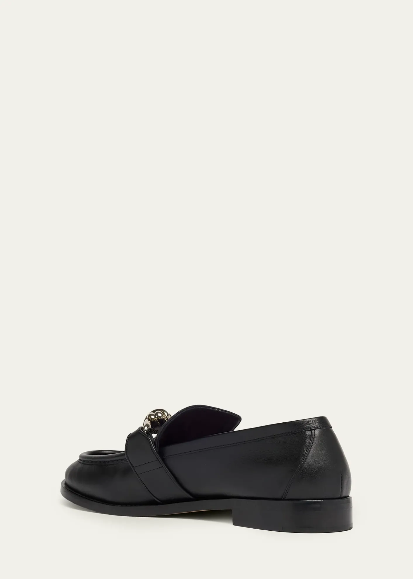 Bottega VenetaMen's Astaire Metallic Knot Napa Loafers