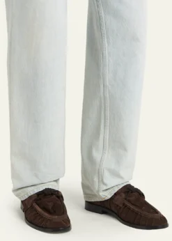 Bottega VenetaMen's Astaire Supple Suede Loafers
