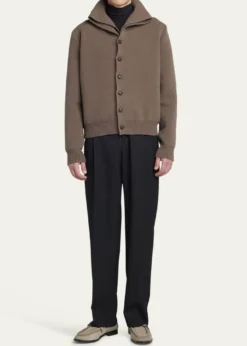 Bottega VenetaMen's Astaire Suede Knot Loafers