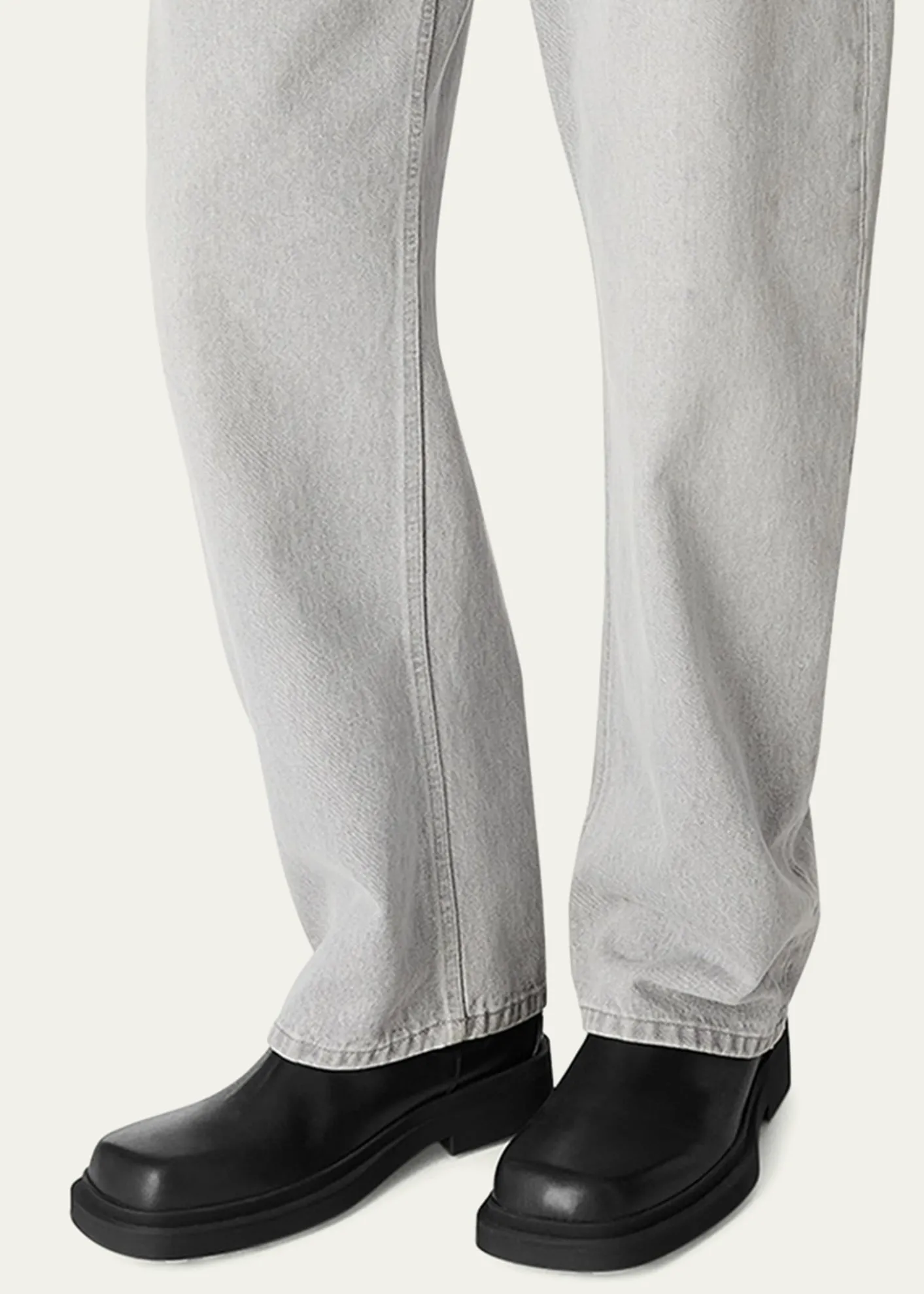 Bottega VenetaMen's Ben Smooth & Intrecciato Leather Chelsea Boots